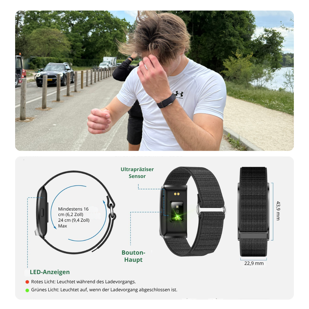 BIONNY 4.0 - Der biometrische Gesundheitstracker, der Ihren Körper besser versteht als Sie selbst.